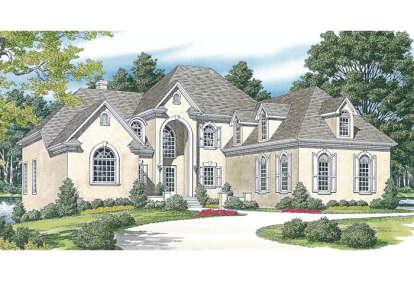 Traditional House Plan #3323-00380 Elevation Photo