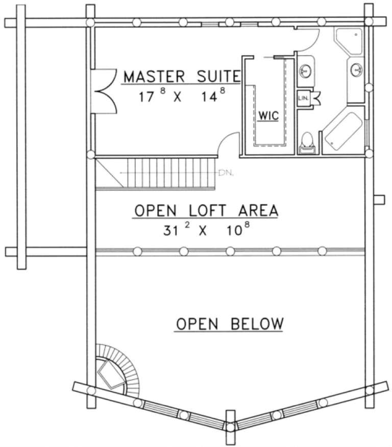 House Plan House Plan #1285 Drawing 3