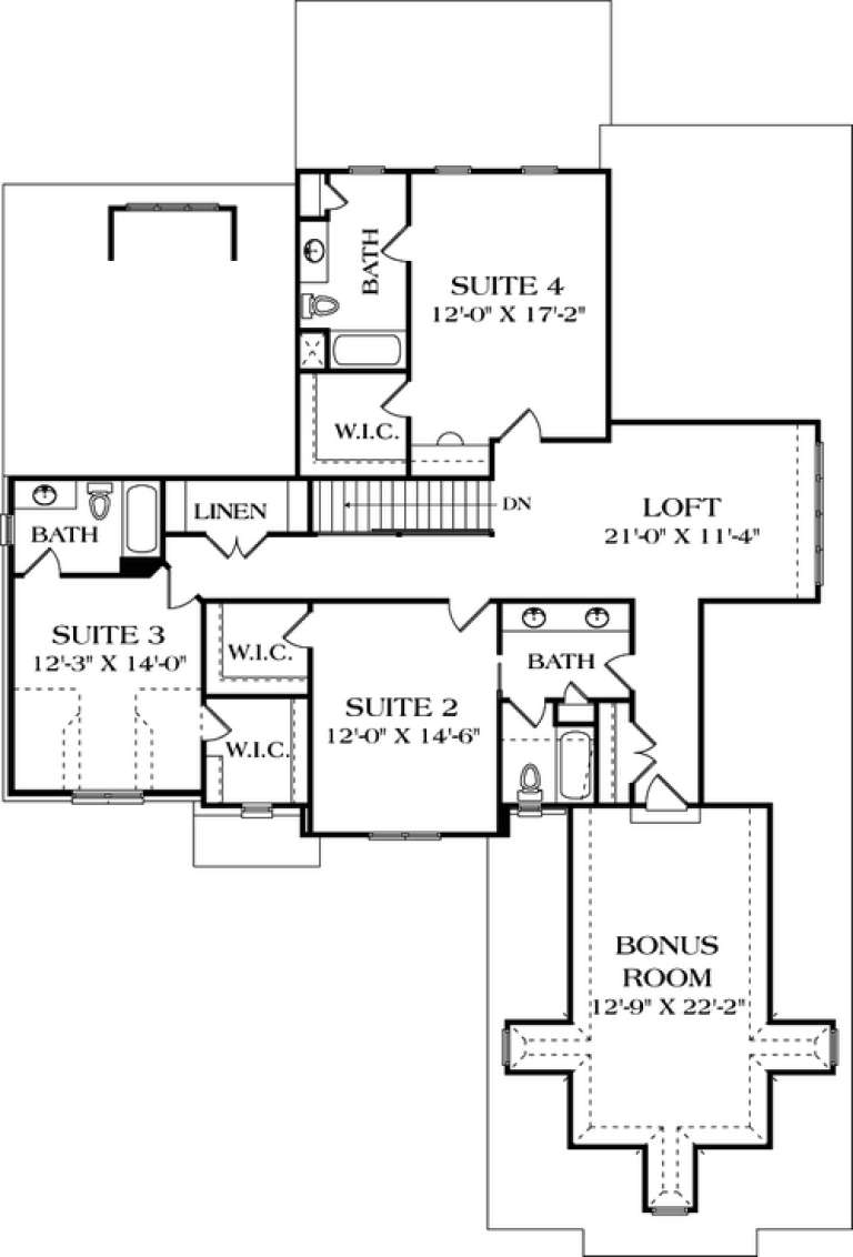 House Plan House Plan #12851 Drawing 2