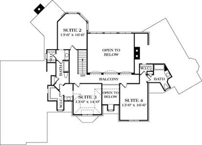 Floorplan 3 for House Plan #3323-00396