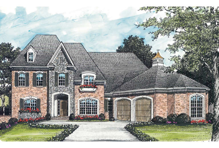 House Plan House Plan #12867 Front Elevation