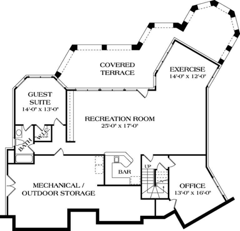 House Plan House Plan #12867 Drawing 1