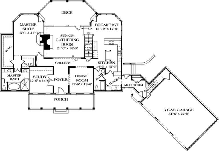 House Plan House Plan #12869 Drawing 2