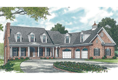 Country House Plan #3323-00401 Elevation Photo
