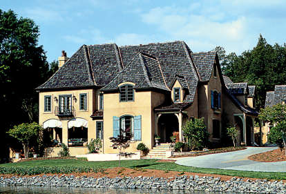 French Country House Plan #3323-00402 Elevation Photo