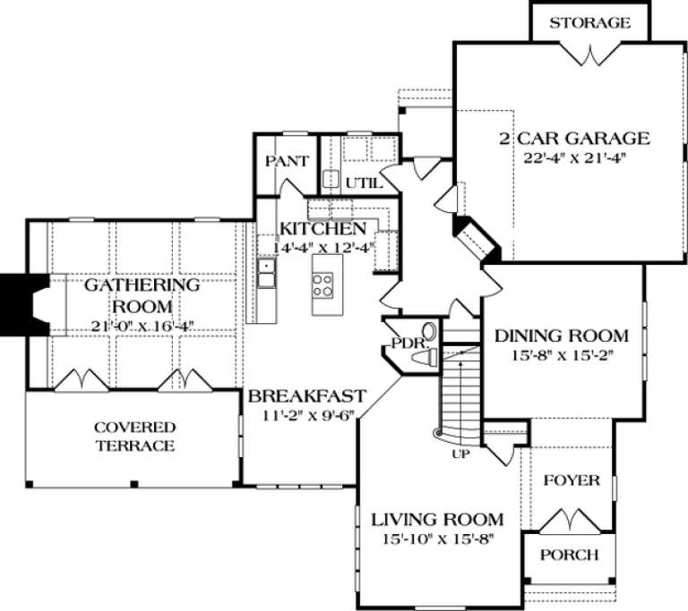 House Plan House Plan #12871 Drawing 1