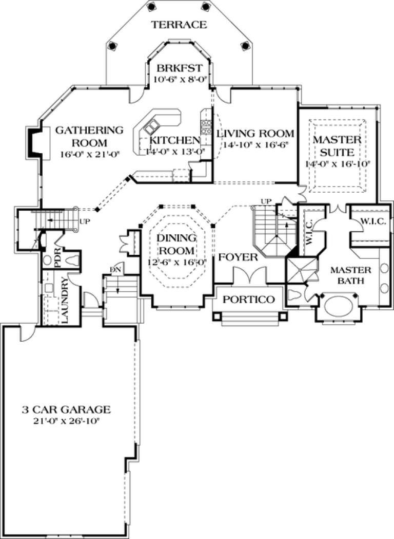 House Plan House Plan #12872 Drawing 1