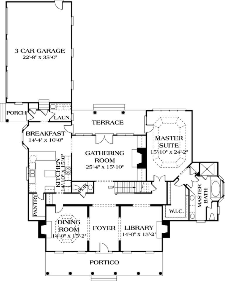 House Plan House Plan #12878 Drawing 1