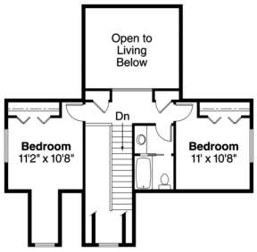 Floorplan 2 for House Plan #035-00363