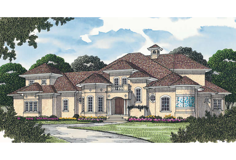 House Plan House Plan #12880 Front Elevation