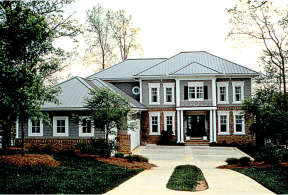 Luxury House Plan #3323-00413 Elevation Photo