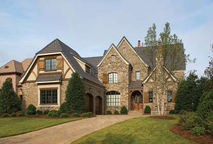 4 Bed, 4 Bath, 4123 Square Foot House Plan - #3323-00414