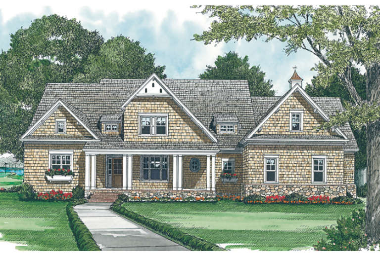 House Plan House Plan #12885 Front Elevation