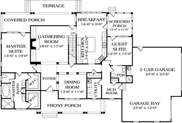 House Plan House Plan #12885 Drawing 1