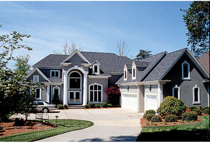 Traditional House Plan #3323-00419 Elevation Photo