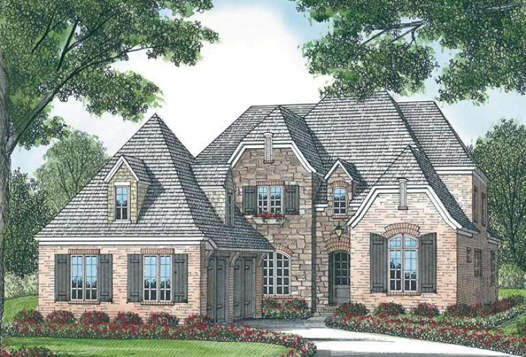 House Plan House Plan #12892 Front Elevation
