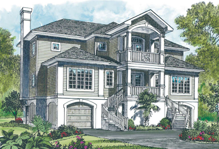 House Plan House Plan #12893 Front Elevation