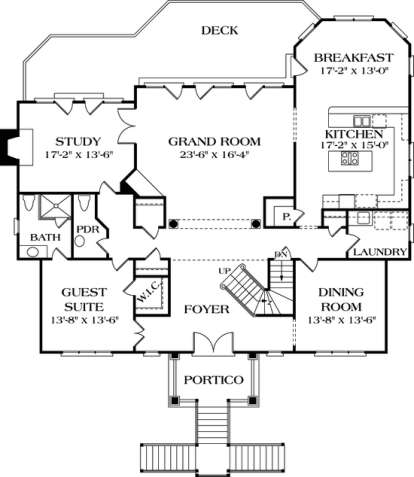 Floorplan 2 for House Plan #3323-00424