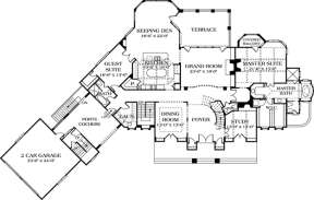 Floorplan 2 for House Plan #3323-00426