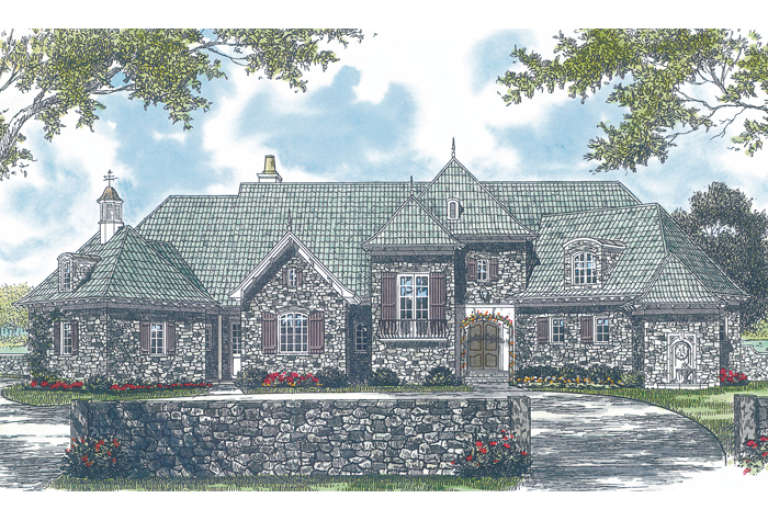 House Plan House Plan #12897 Front Elevation