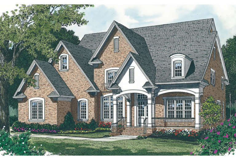House Plan House Plan #12898 Front Elevation