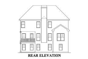 Traditional House Plan #009-00111 Elevation Photo