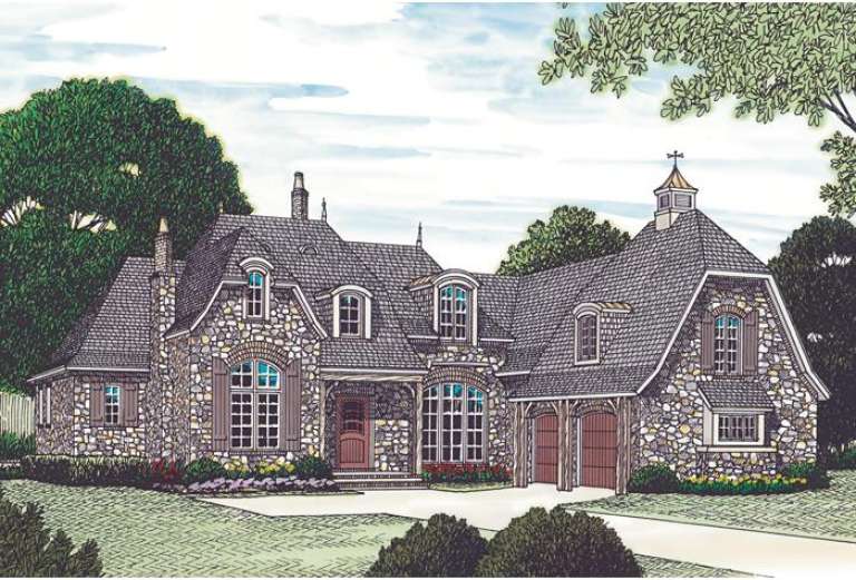 House Plan House Plan #12901 Front Elevation