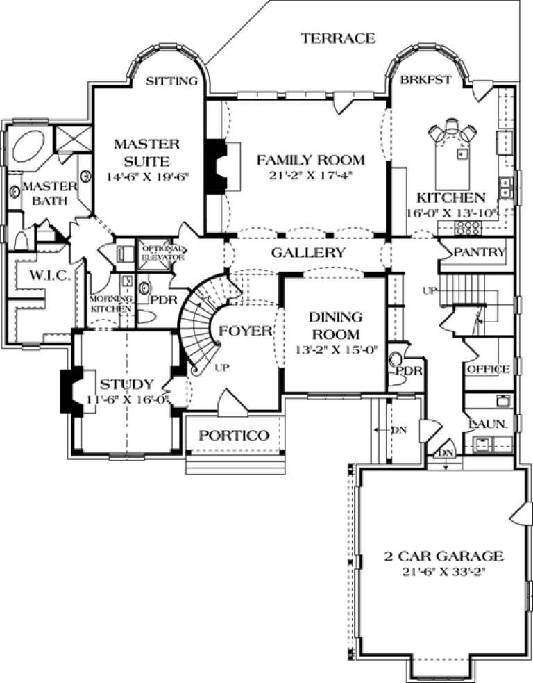 House Plan House Plan #12901 Drawing 1