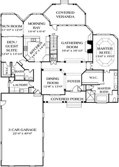 House Plan House Plan #12908 Drawing 1