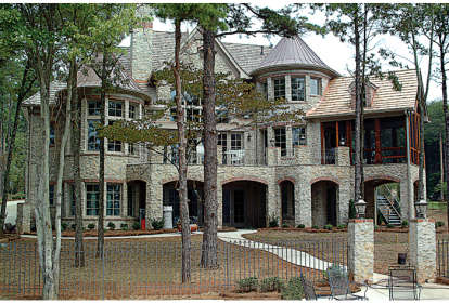 European House Plan #3323-00441 Elevation Photo
