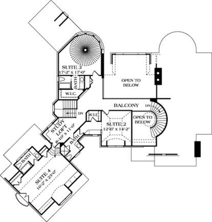 Floorplan 2 for House Plan #3323-00442