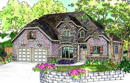 3 Bed, 2 Bath, 2339 Square Foot House Plan - #035-00367