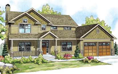 Cape Cod House Plan #035-00479 Elevation Photo