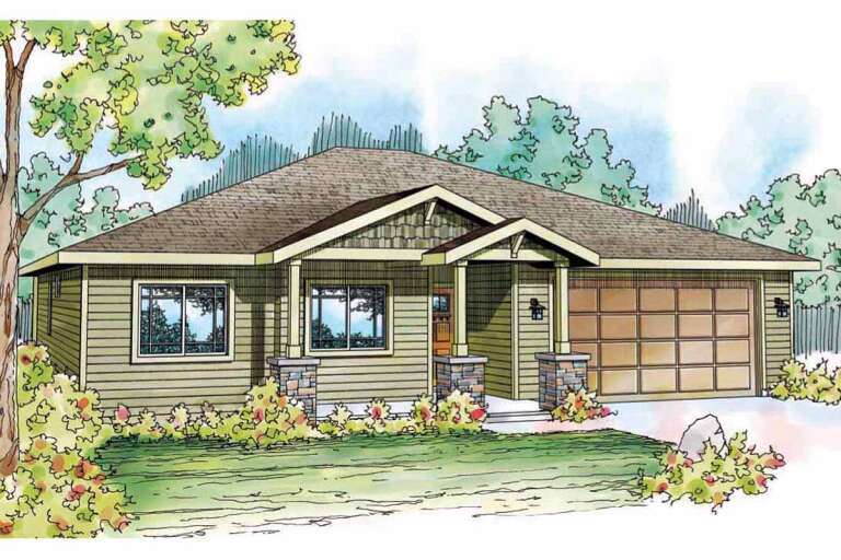 House Plan House Plan #12923 Front Elevation