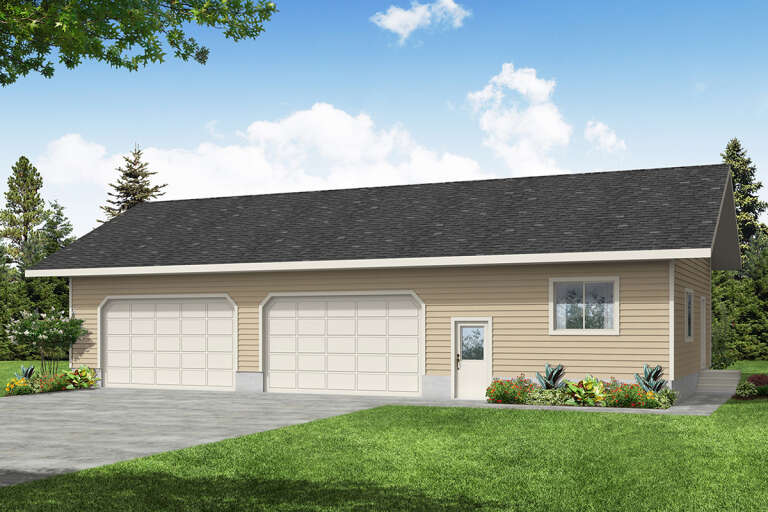 House Plan House Plan #12950 Front Elevation 