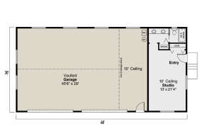 Main Floor  for House Plan #035-00507
