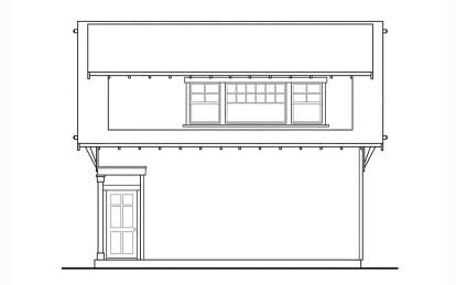 Craftsman House Plan #035-00512 Elevation Photo