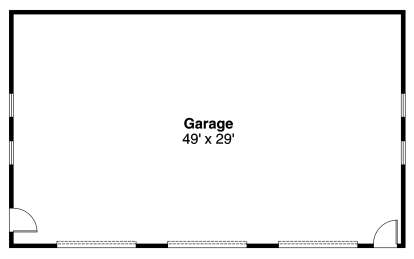 Floorplan 1 for House Plan #035-00514