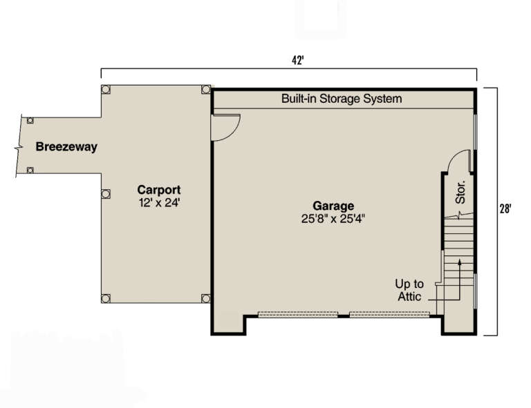 House Plan House Plan #12963 Drawing 1