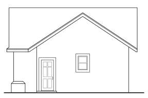 European House Plan #035-00521 Elevation Photo