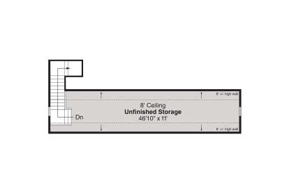 Second Floor for House Plan #035-00524