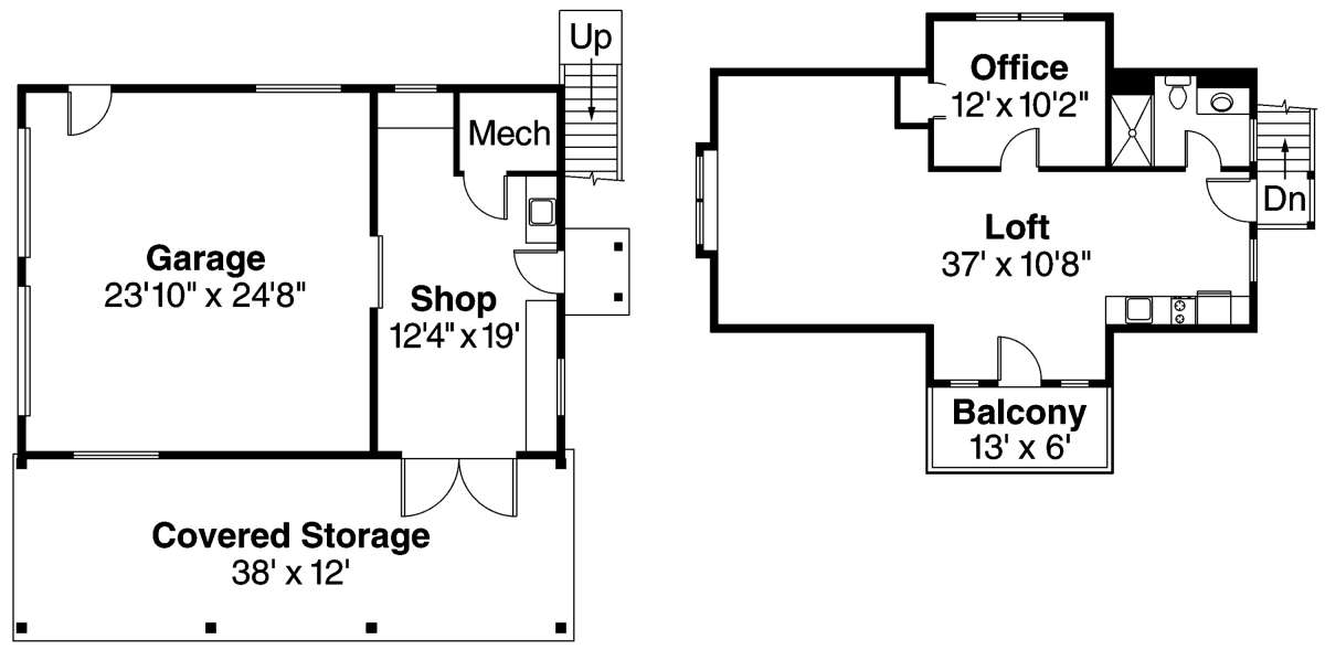 Floorplan 1 for House Plan #035-00525
