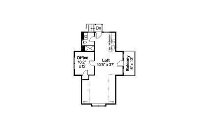 Second Floor for House Plan #035-00525