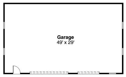 Floorplan 1 for House Plan #035-00533