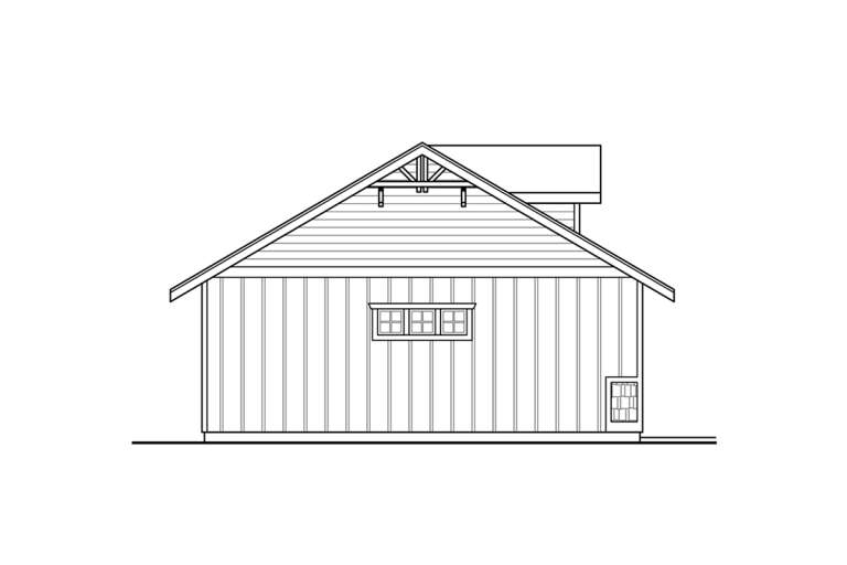 Country House Plan #035-00538 Elevation Photo