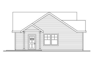 Traditional House Plan #035-00539 Elevation Photo