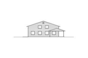 Country House Plan #035-00542 Elevation Photo