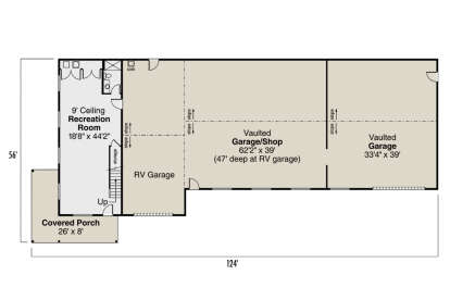 Garage for House Plan #035-00542