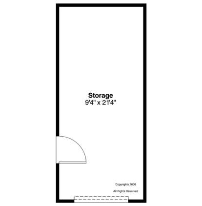 Floorplan 1 for House Plan #035-00544