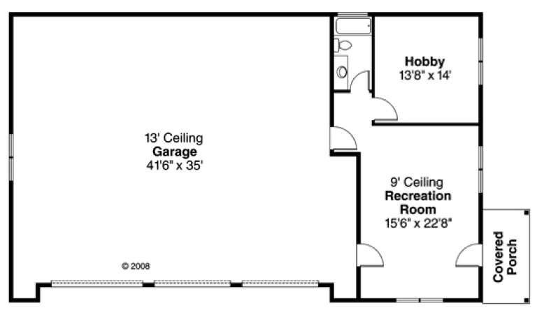 House Plan House Plan #12988 Drawing 1